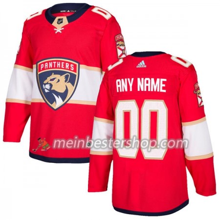Florida Panthers Custom Adidas 2017-2018 Rot Trikot Authentic - Herren